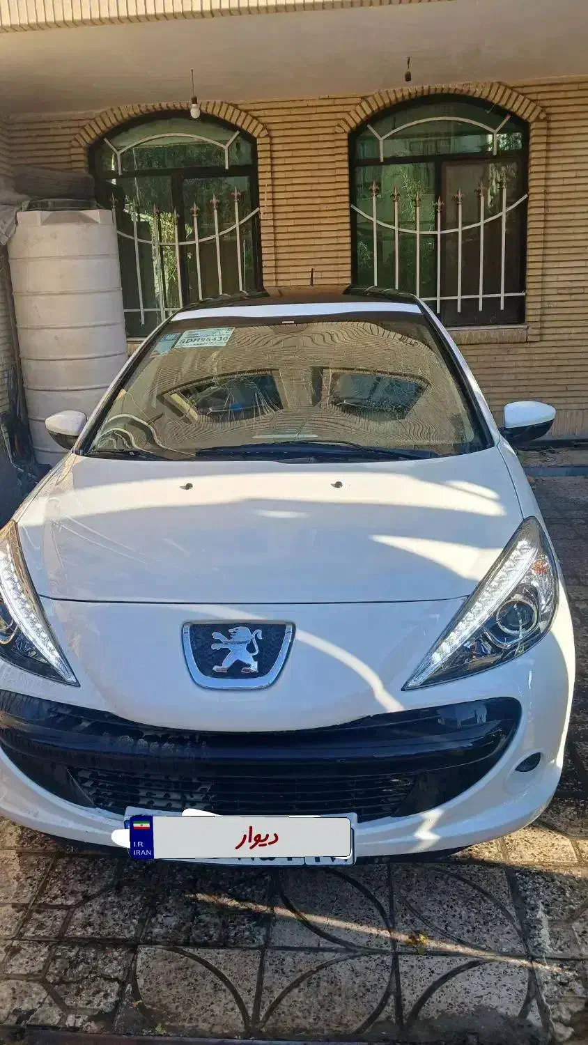 ۲۰۷ پانا سقف شیشه ای رینگ فولادی  صفر ۱۴۰۴|خودرو سواری و وانت|ملارد, |دیوار