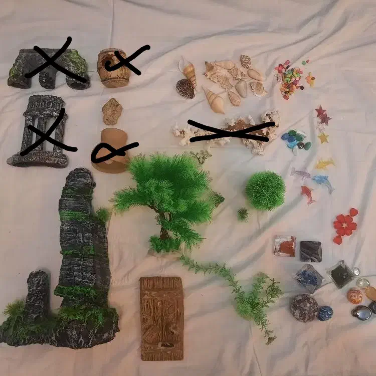 بخاری وسایل اکواریوم سنگ تریینی گلدان|ماهی|قزوین, |دیوار