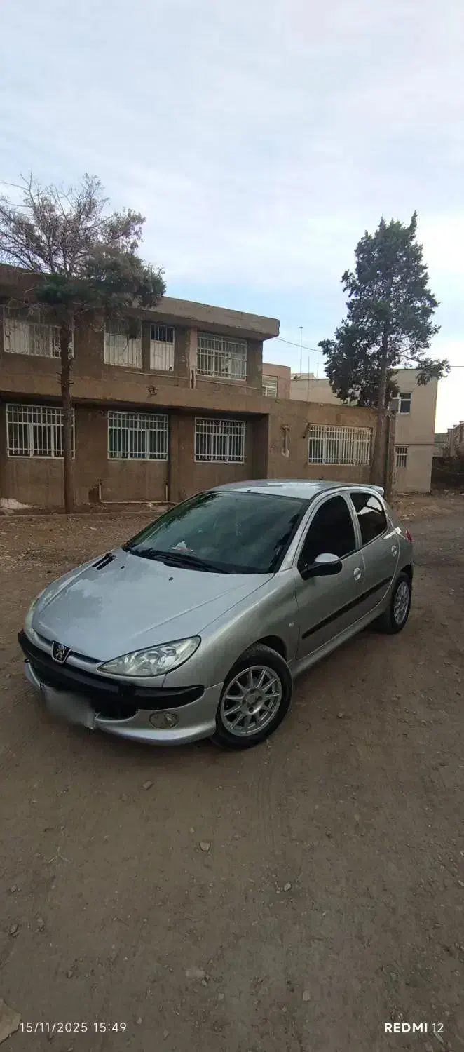 پژو 206 تیپ 2 مدل86|خودرو سواری و وانت|تربتحیدریه, چهارراه خواف|دیوار