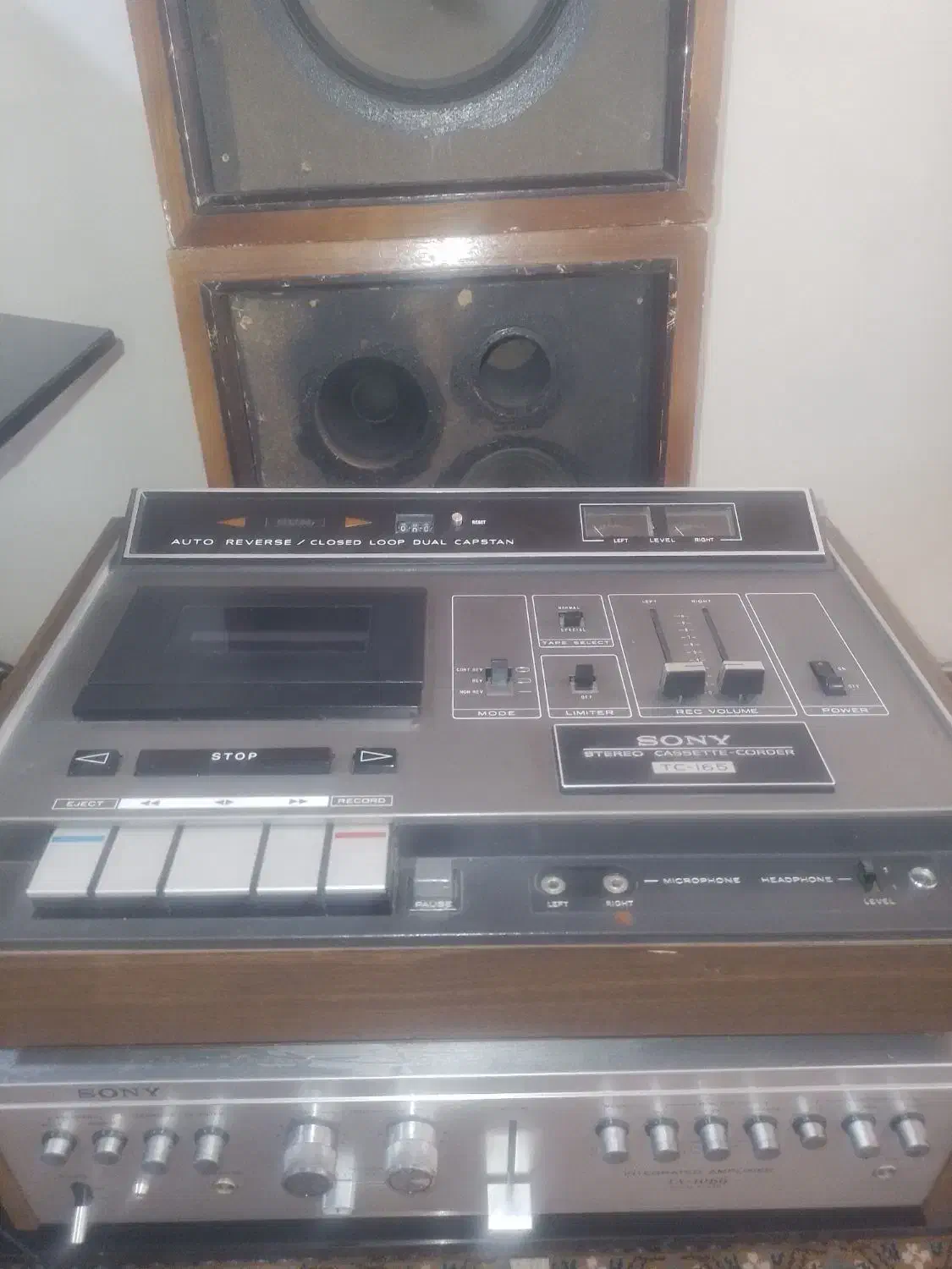 امپ.سونی TA.1066دک.سونی.TC165ژاپن|سیستم صوتی خانگی|تهران, اوقاف|دیوار