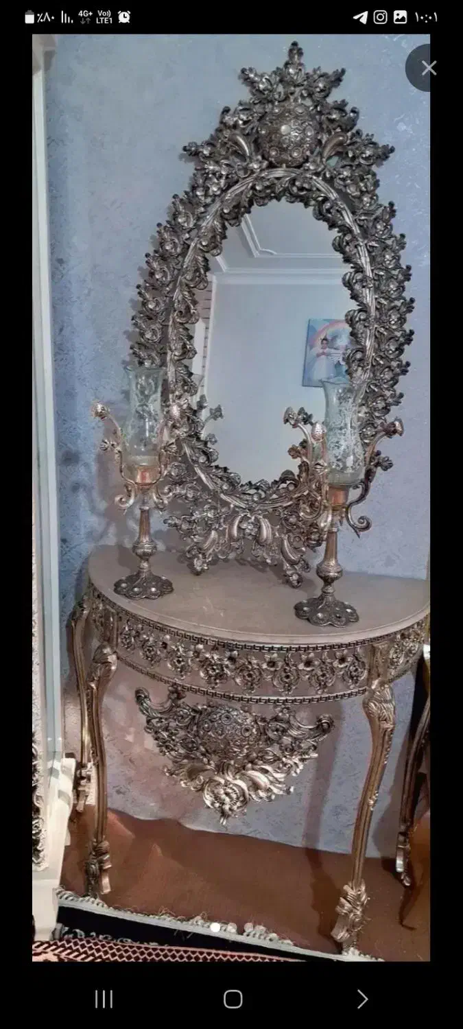 خرید فروش لوستر برنزی|بوفه، ویترین، کنسول|کرج, شهرک سهرابیه|دیوار