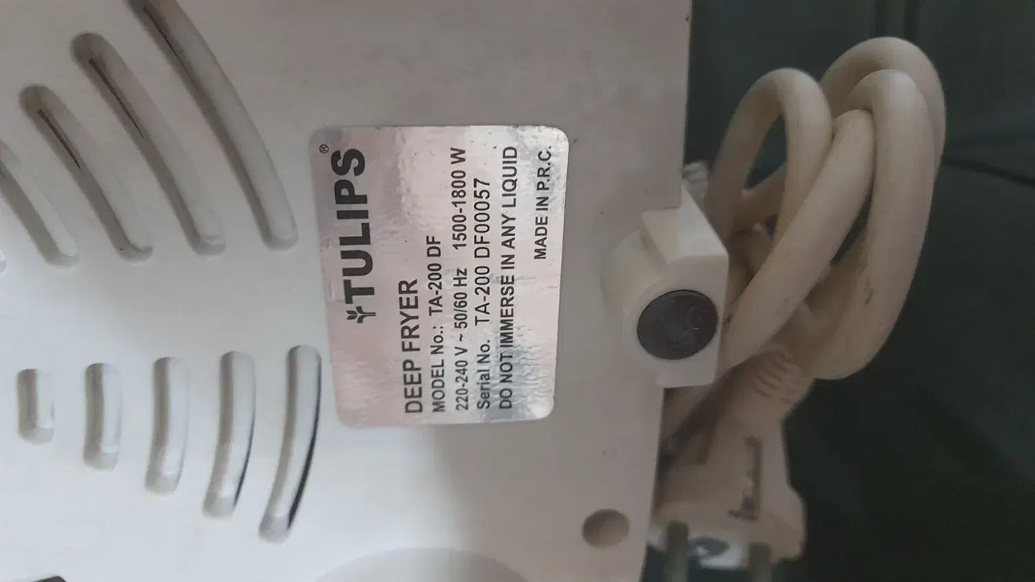 سرخ کن تولیپس|اجاق گاز و لوازم برقی پختوپز|محمدیه-قزوین, |دیوار