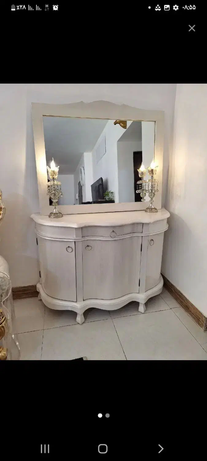 آینه کنسول|بوفه، ویترین، کنسول|مشهد, رده|دیوار