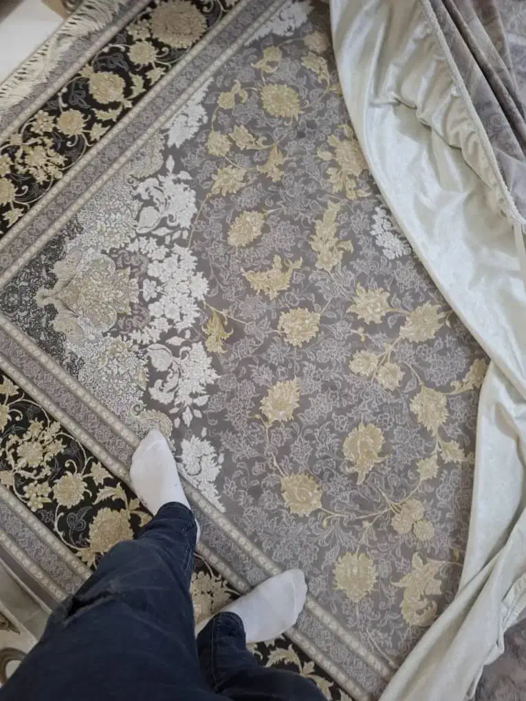 فرش بهشتی گل برجسته|فرش|تهران, کیانشهر|دیوار