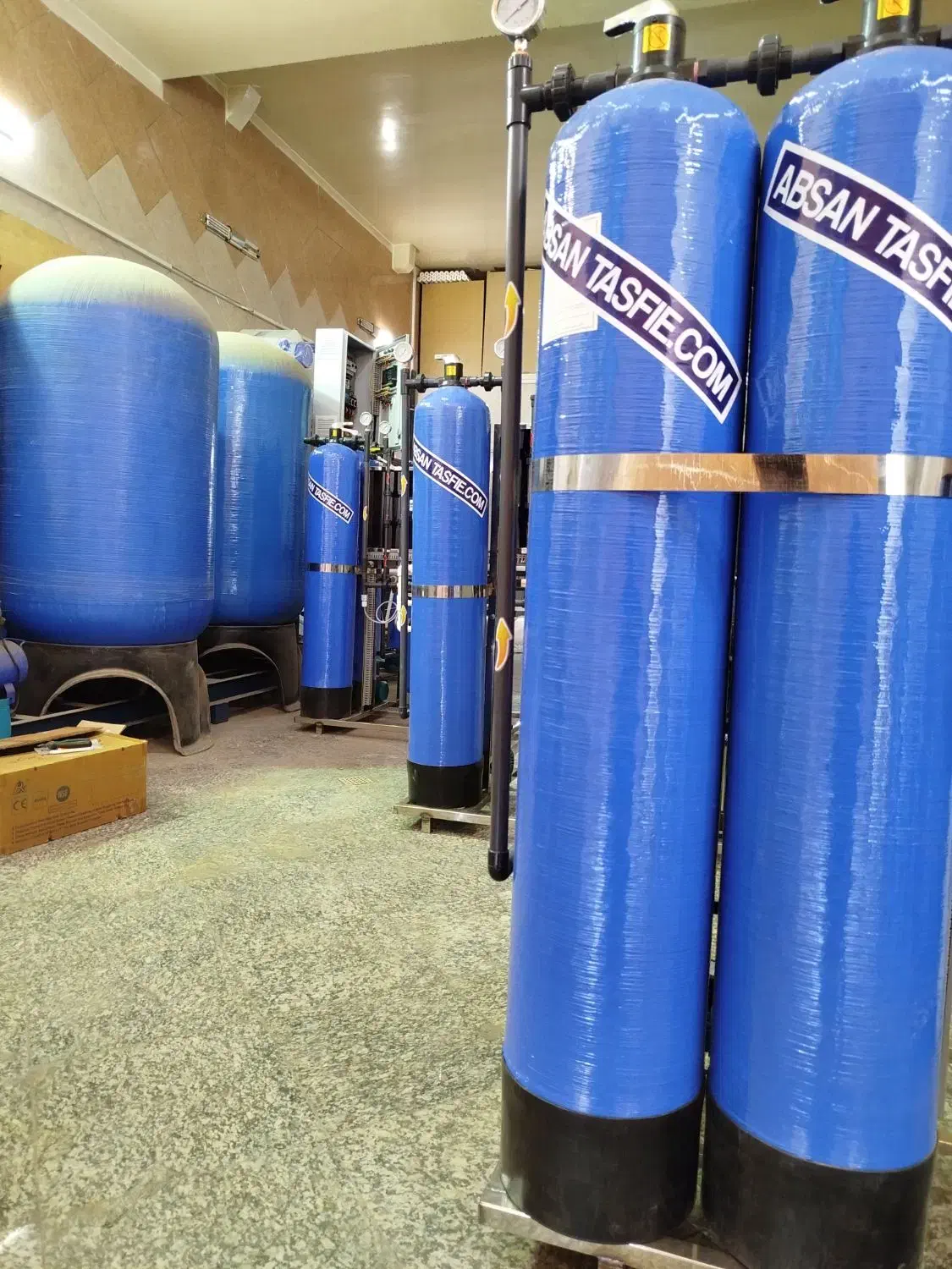 RO / آبسان تصفیه/ تصفیه آب صنعتی/ ممبران اصلی|آب‌سردکن و تصفیه آب|دزفول, |دیوار