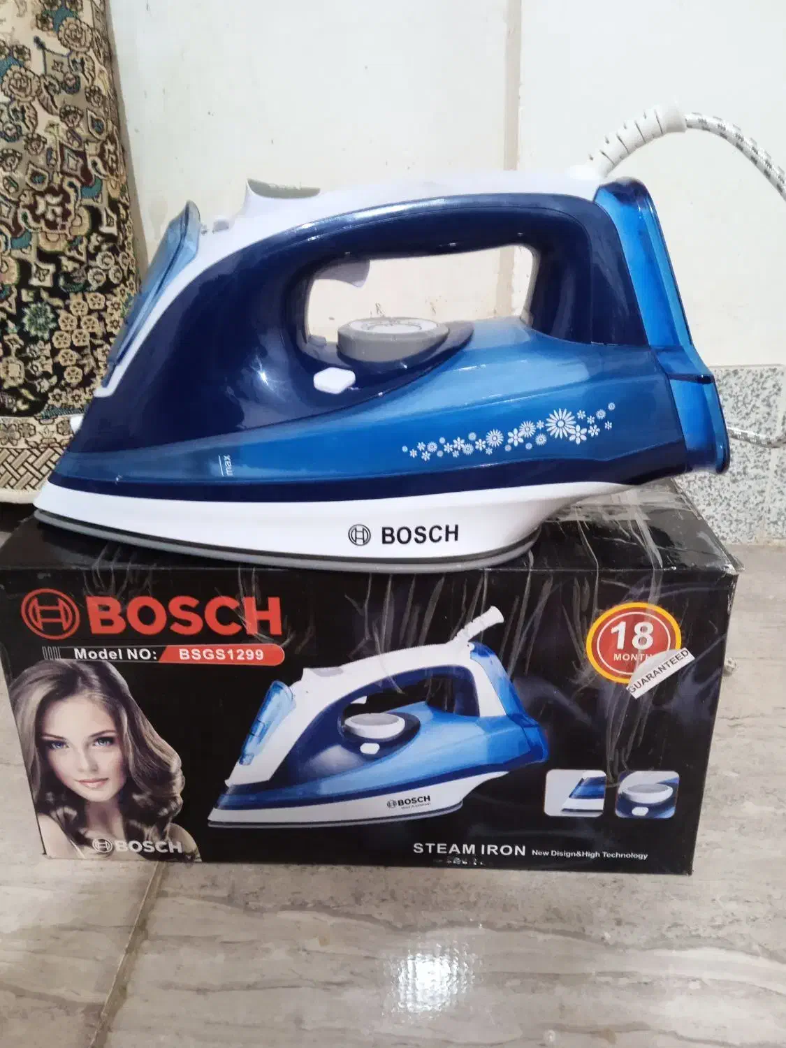 اتو بخار حرفه ای مارک بوش|اتو و لوازم اتو|زرقان, |دیوار