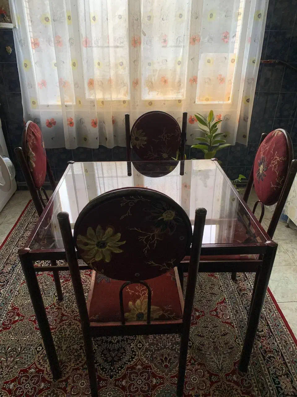 میز ناهارخوری 4نفره|میز و صندلی غذاخوری|سبزوار, پاسداران|دیوار