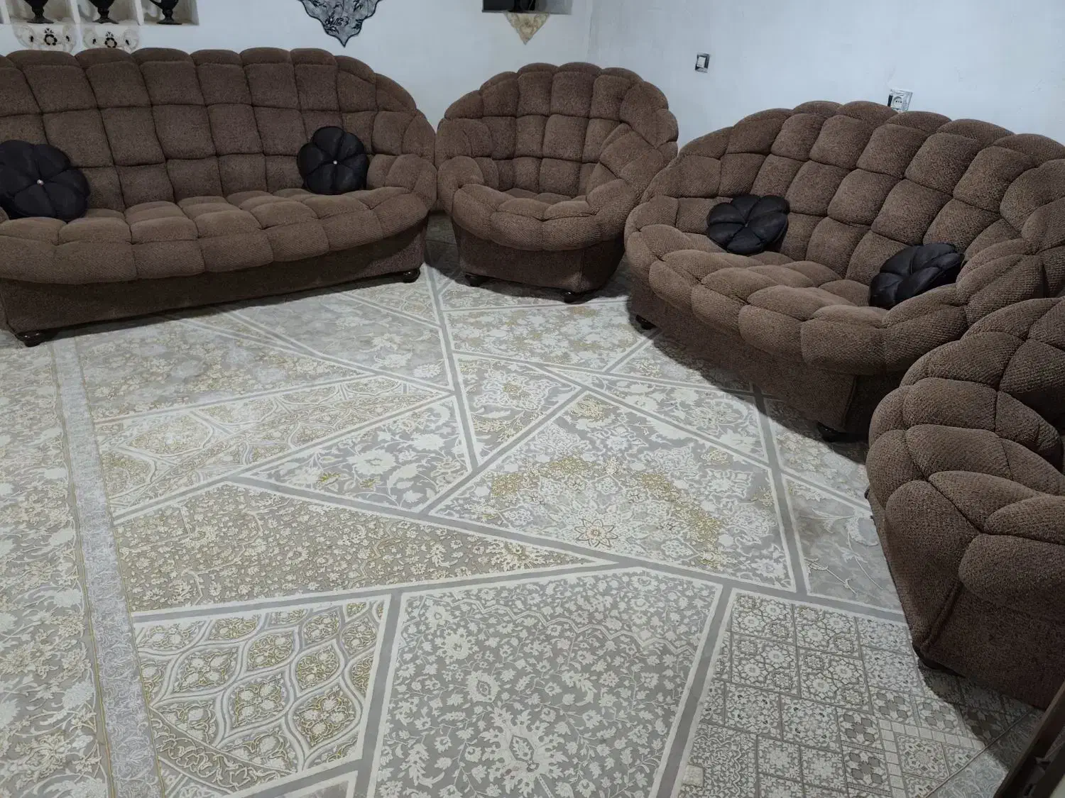 مبل و میز|مبلمان خانگی و میز عسلی|یاسوج, |دیوار