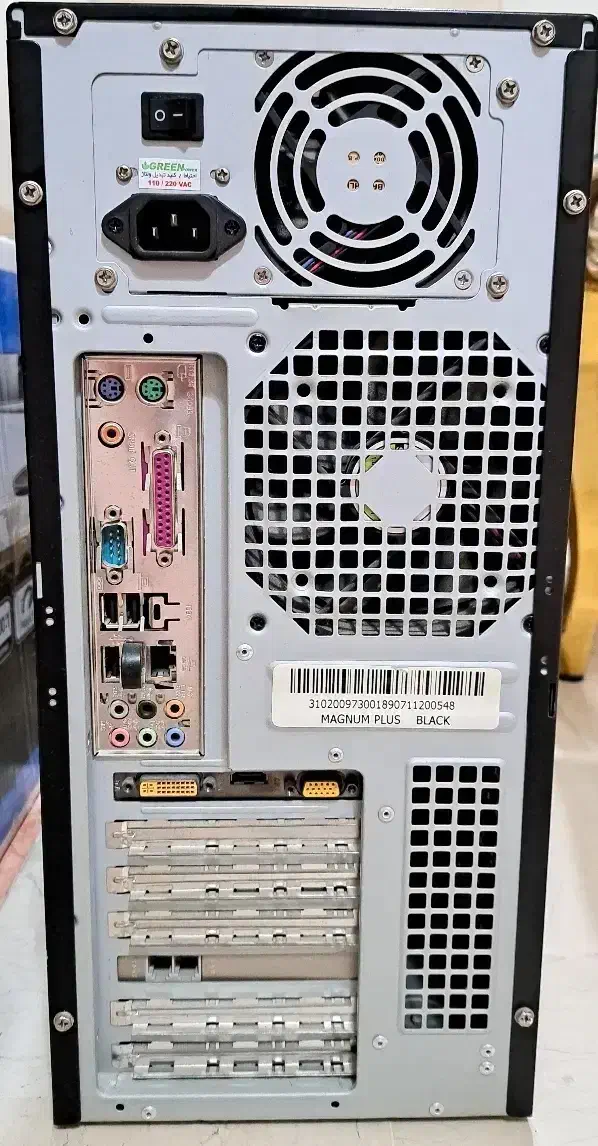 کامپیوتر pc گرین green پلاس مگنوم magnom|رایانه رومیزی|تهران, آهنگ|دیوار