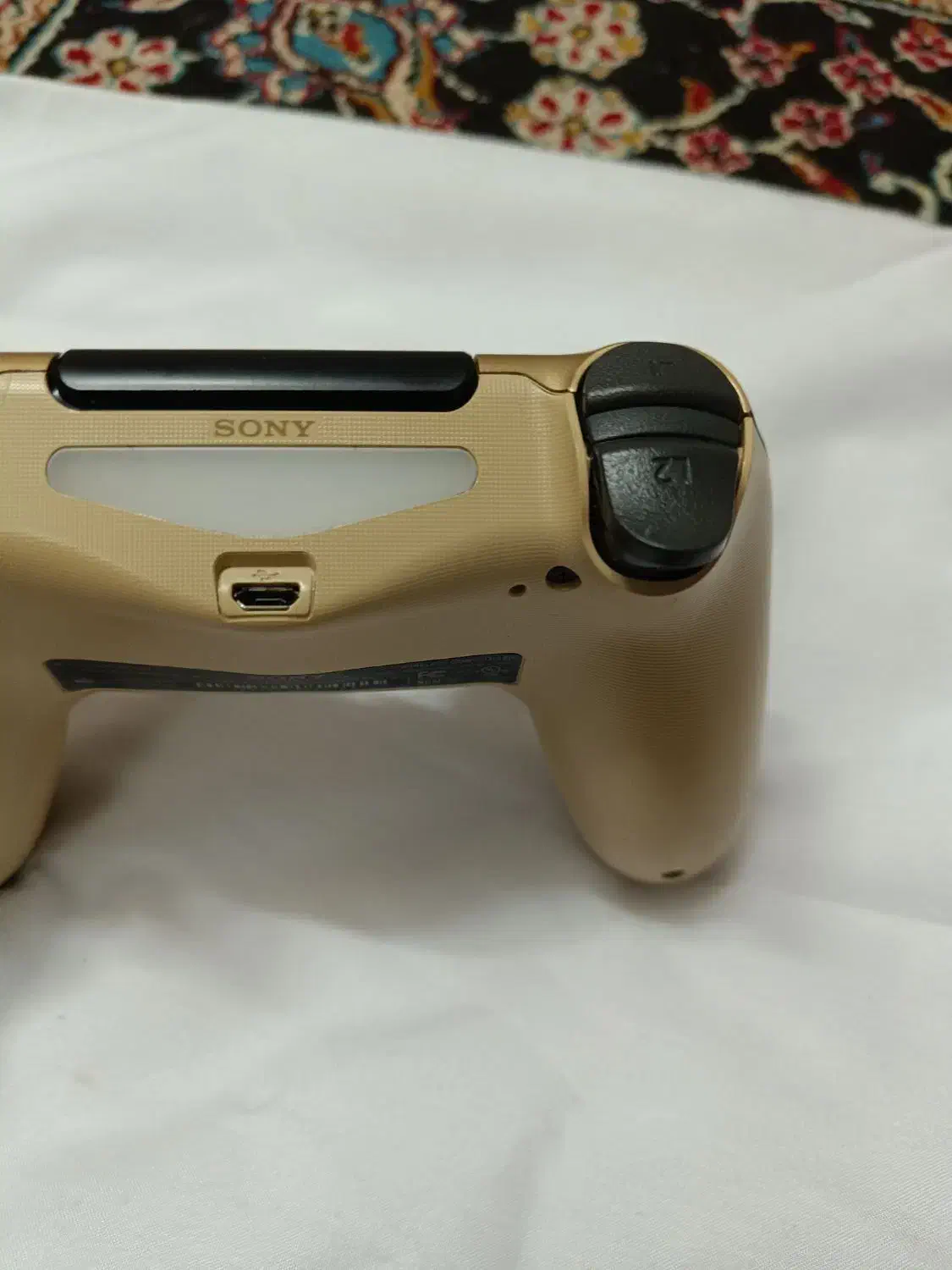 دسته طلایی ps4اصلی|کنسول، بازی ویدئویی و آنلاین|کرمان, |دیوار