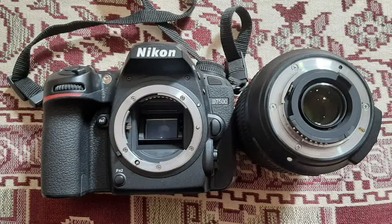 دوربین d7500 nikon|دوربین عکاسی و فیلم‌برداری|تهران, شهرک شریعتی|دیوار