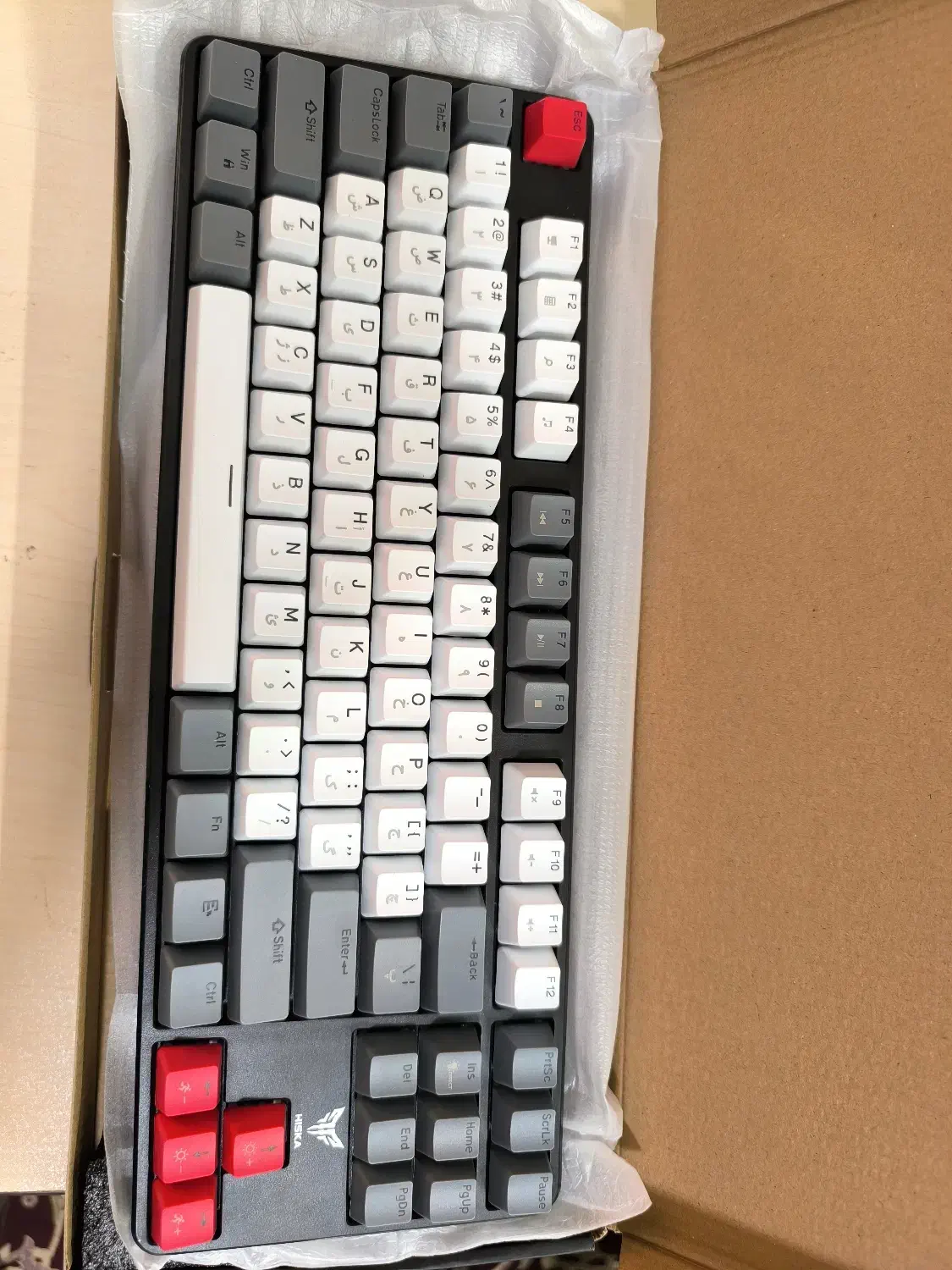 کیبورد گیمینگ هیسکا Hiska کاملا نو|قطعات و لوازم جانبی رایانه|تهران, سید خندان (جلفا)|دیوار