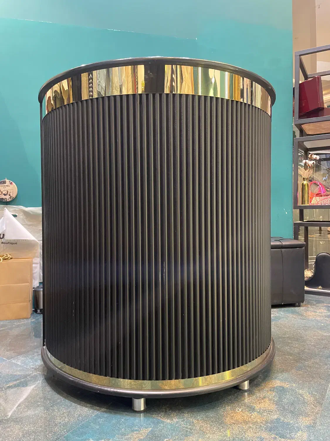 میز کانتر گرد مینیمال مشکی|مبلمان اداری|تهران, ازگل|دیوار