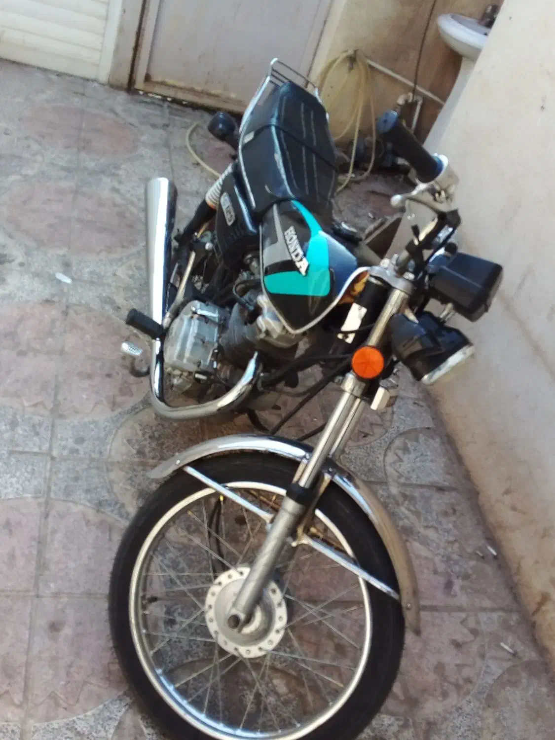 هندا125مزایده|موتورسیکلت|نظرآباد, صالح آباد|دیوار