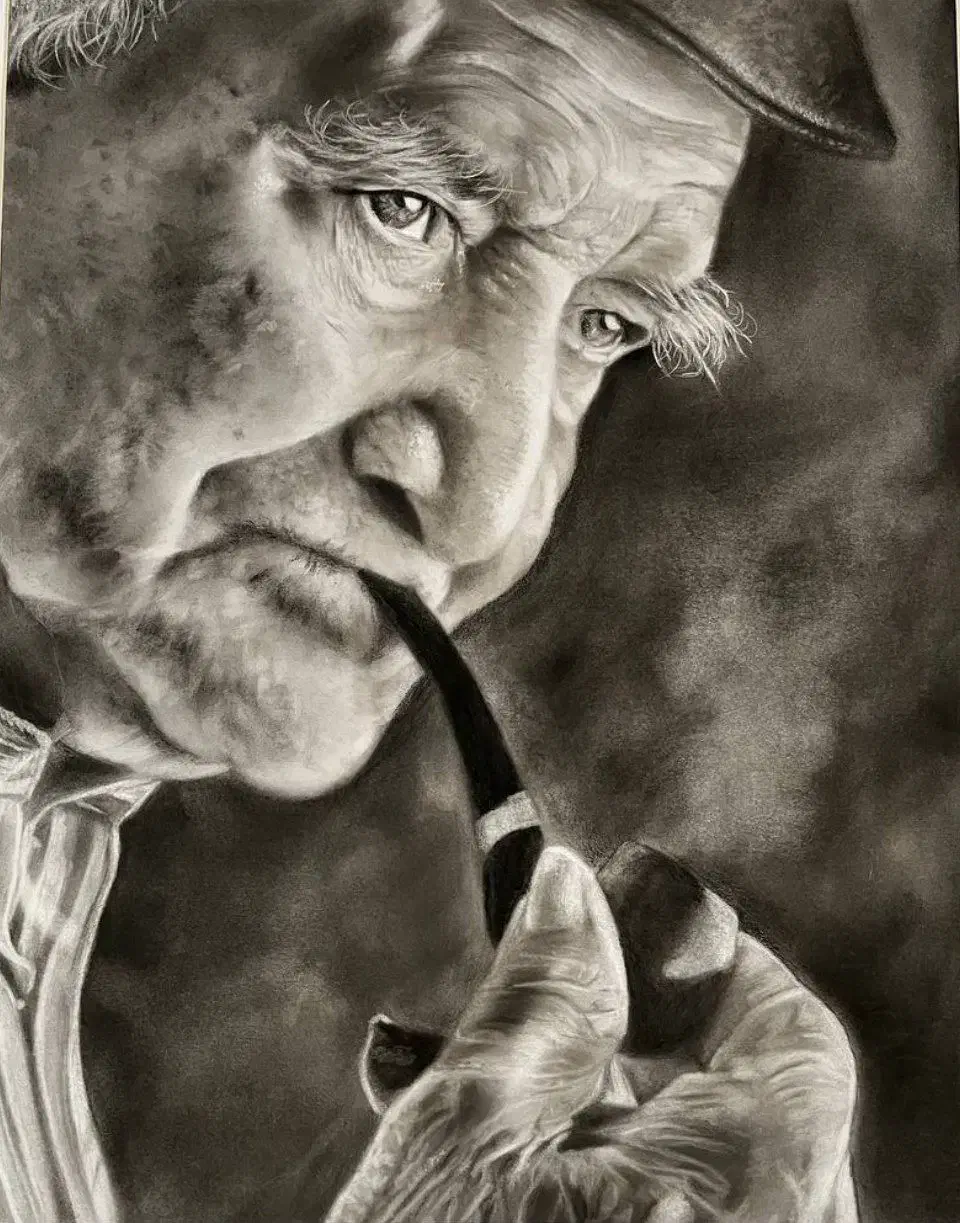 آموزش طراحی چهره و سیاهقلم (هایپررئال)|خدمات آموزشی|قم, بنیاد|دیوار