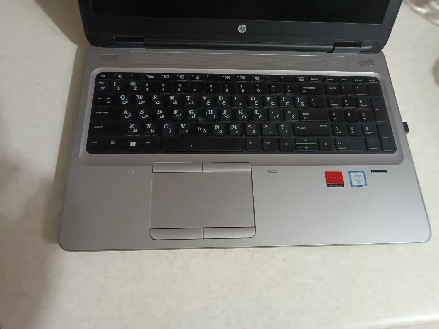 فروش لبتاپHP با کارت گرافیک مجزا|رایانه همراه|ابریشم, |دیوار