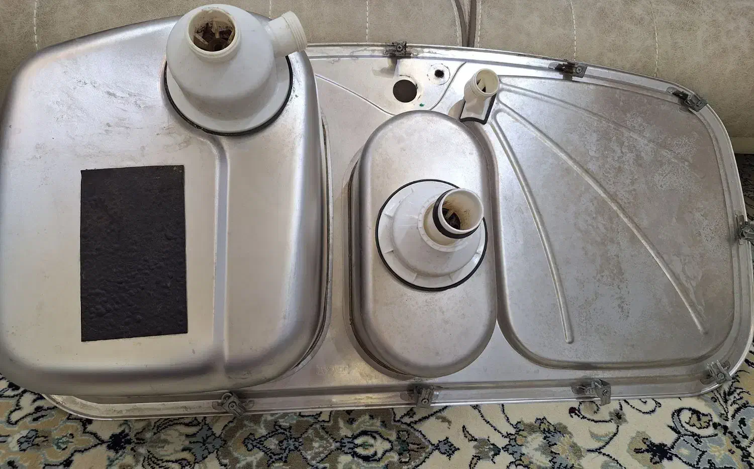 سینک ظرفشویی توکار اخوان|مصالح و تجهیزات ساختمان|قم, انسجام|دیوار