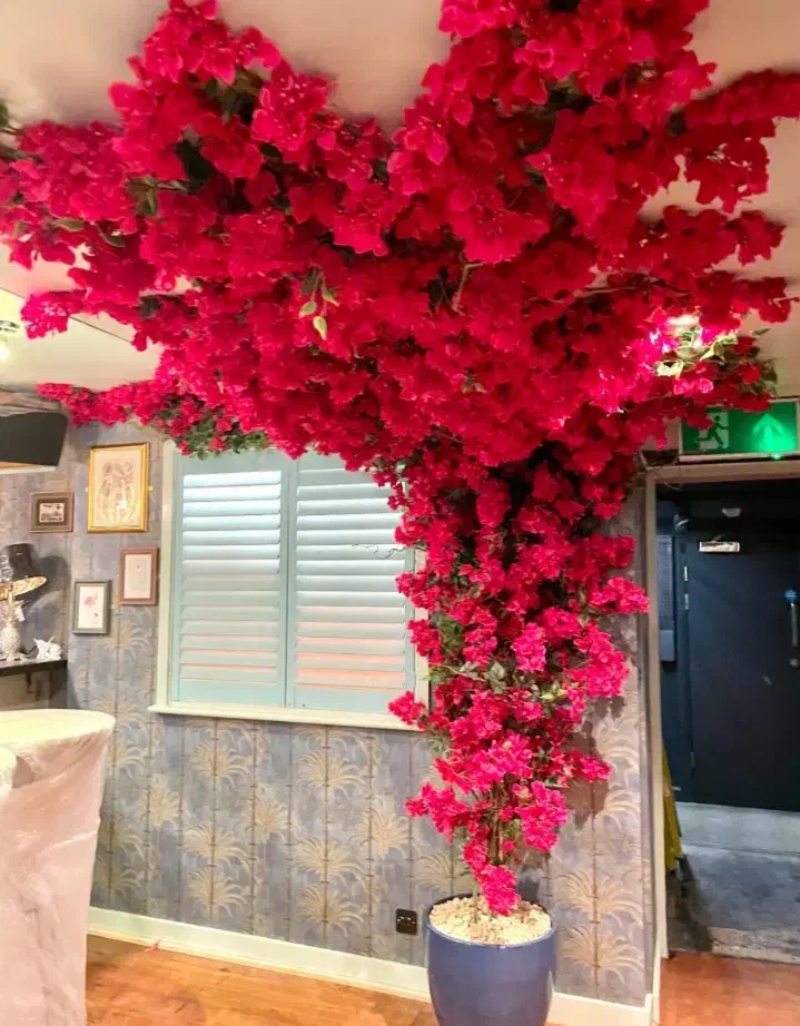 اجراو نصب تخصصی درخت شکوفه|گل مصنوعی|کیش, |دیوار