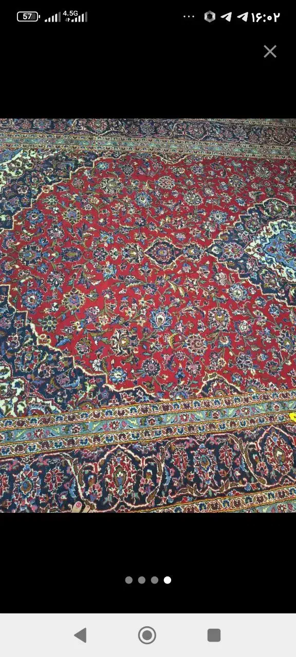 قالی دست باف نجف ابادی|فرش|اصفهان, سمسور|دیوار