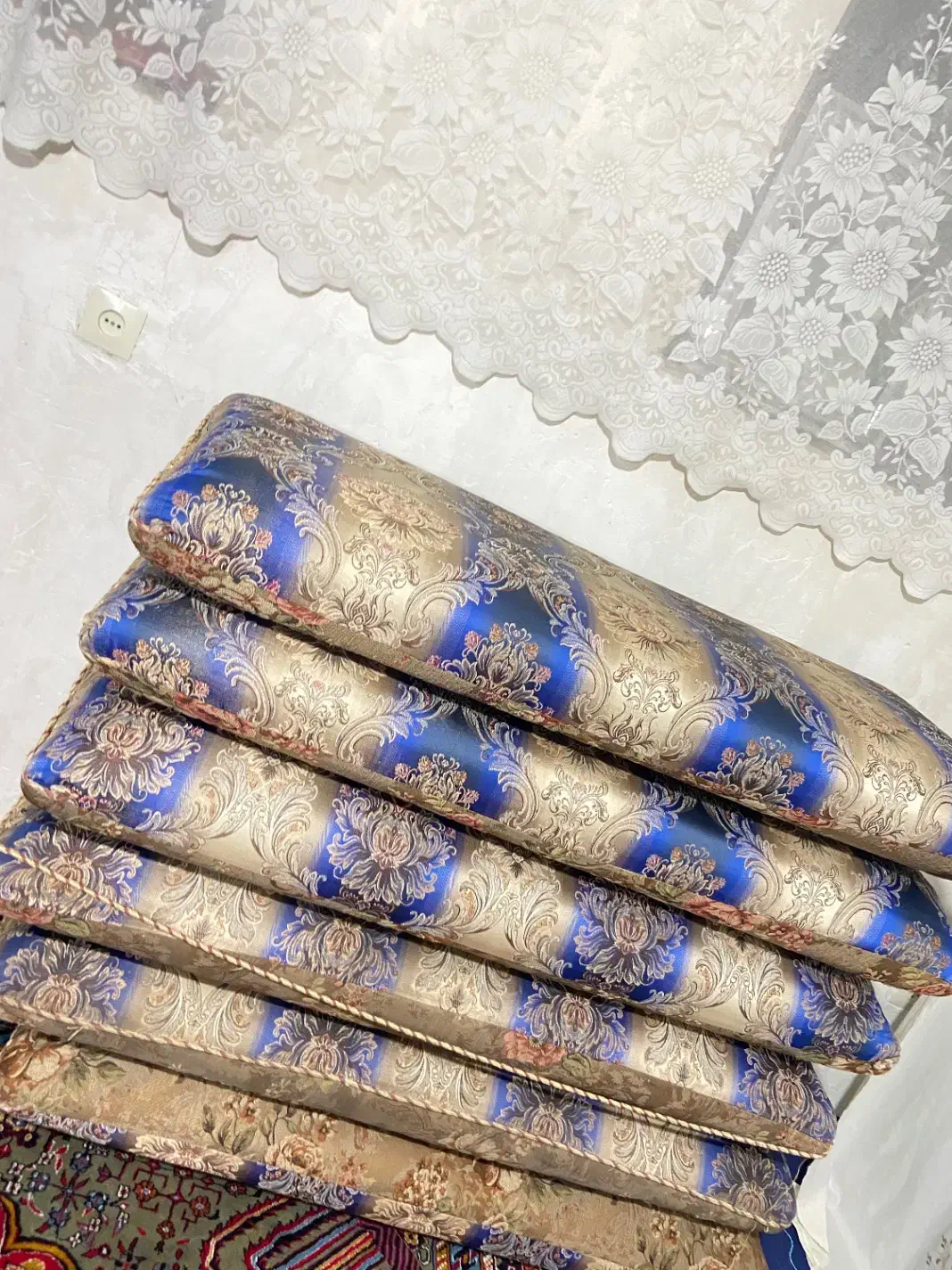 پشتی دو رو سرمه ای|پشتی|اسلام آباد, |دیوار