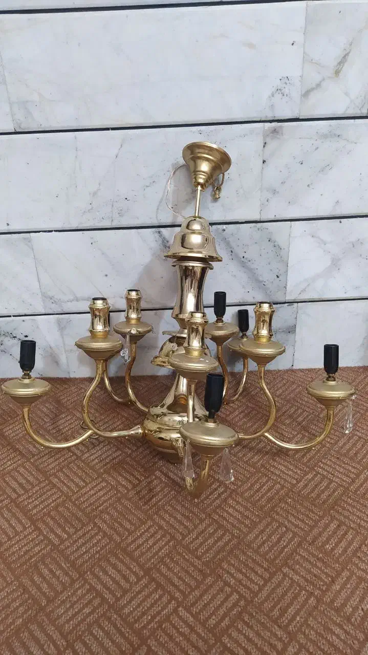 لوستر|لوستر و چراغ آویز|فلاورجان, |دیوار