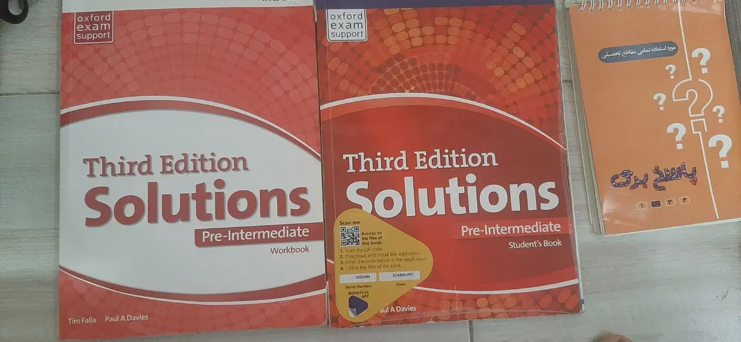 کتابsolution pre-intermediate چاپ سوم|کتاب و مجله آموزشی|مشهد, خرمشهر|دیوار