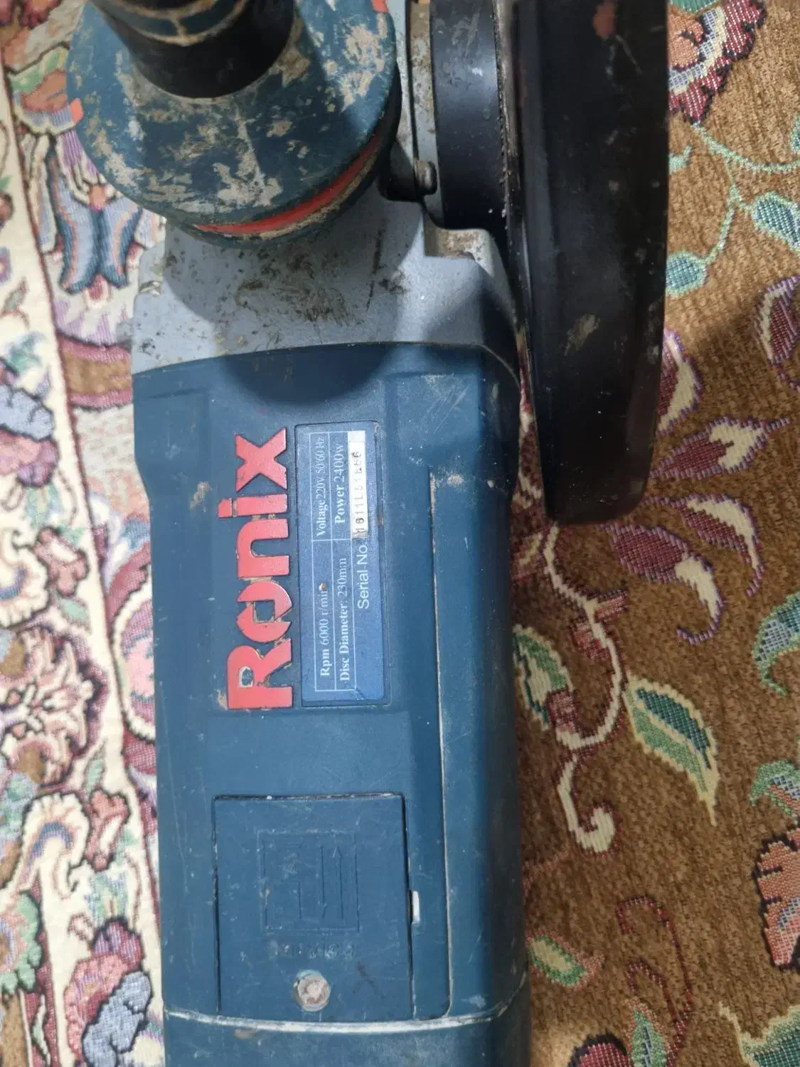 یک عدد سنگ فرز ROnix اصلی2400 وات|ابزارآلات|قزوین, |دیوار