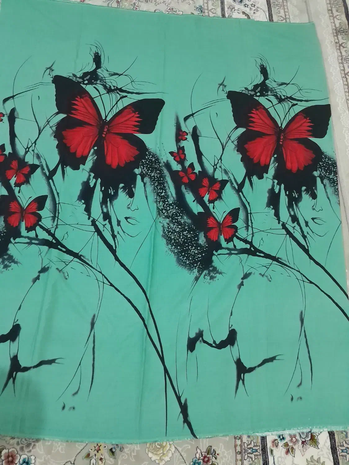 پارچه نخی خارجی|لوازم خیاطی و بافتنی|سرپل ذهاب, |دیوار