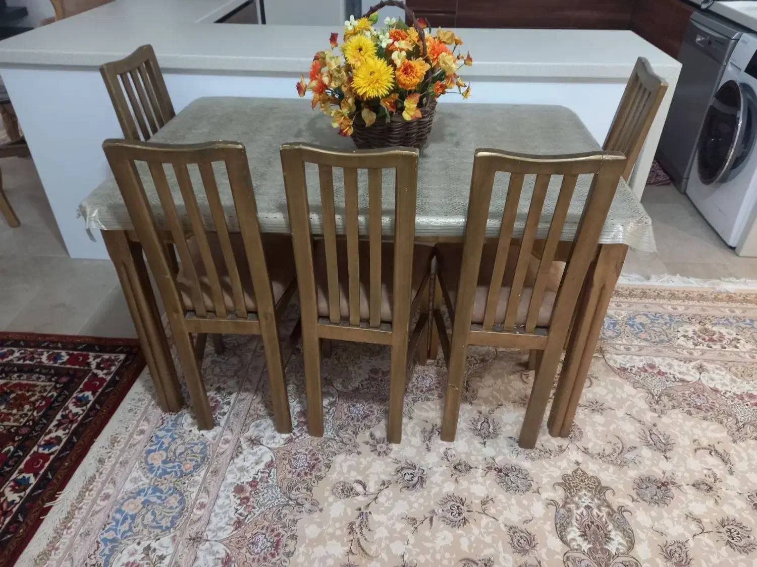 میز نهارخوری|میز و صندلی غذاخوری|تهران, امجدیه (خاقانی)|دیوار