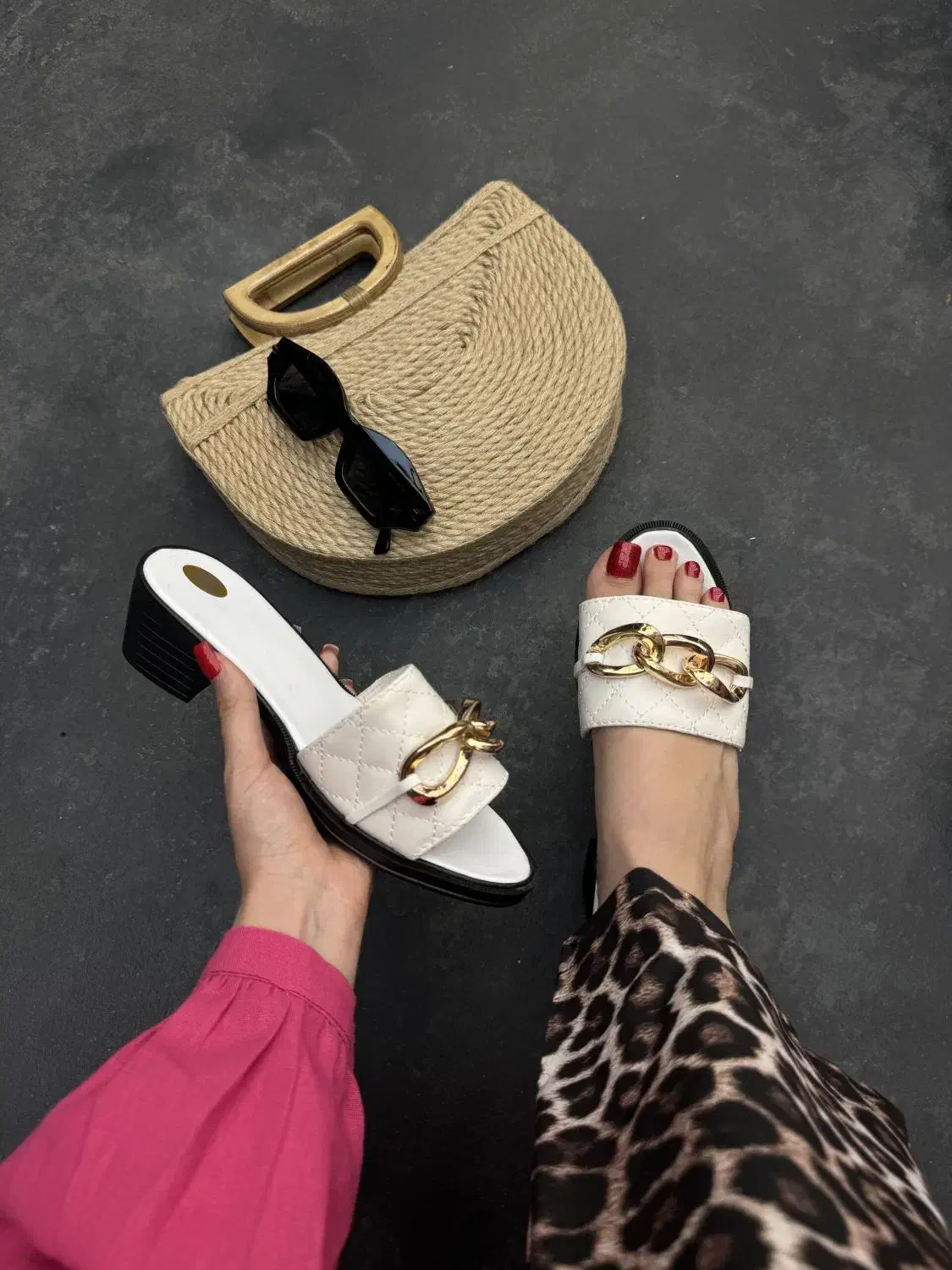 صندل زنانه شیک|کیف، کفش، کمربند|ملارد, |دیوار