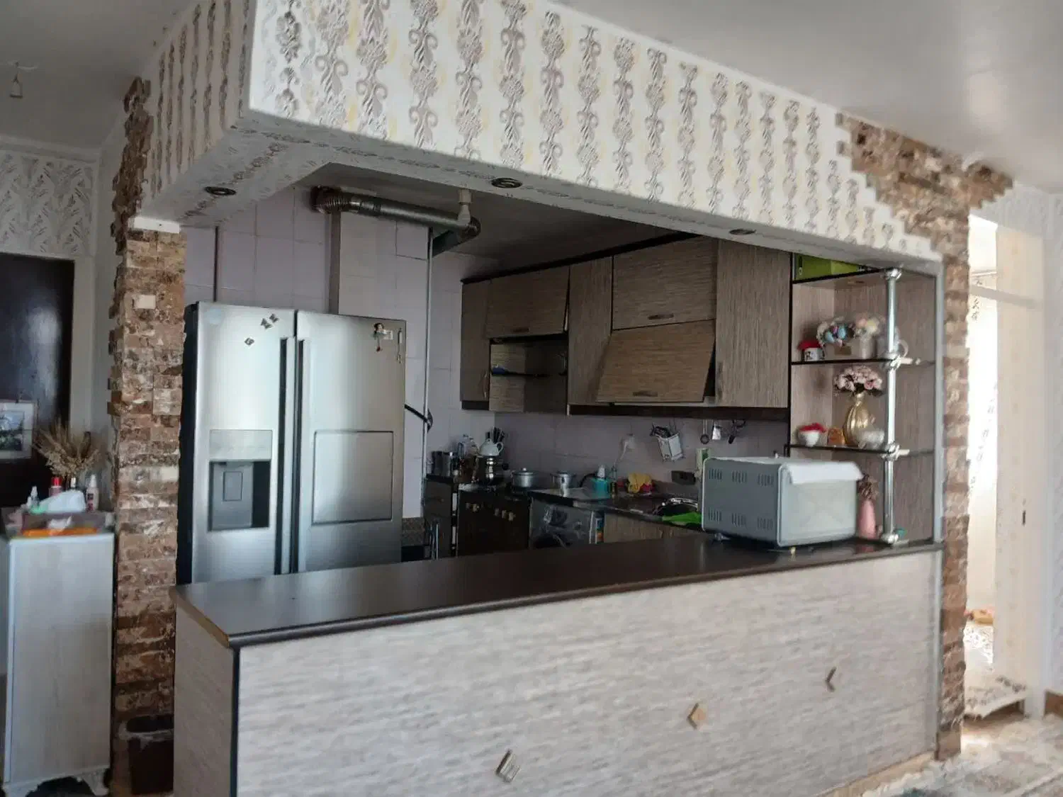 آپارتمان نقلی شیک ۵۵ متری بنیاد مسکن جهاد|فروش آپارتمان|ازنا, |دیوار