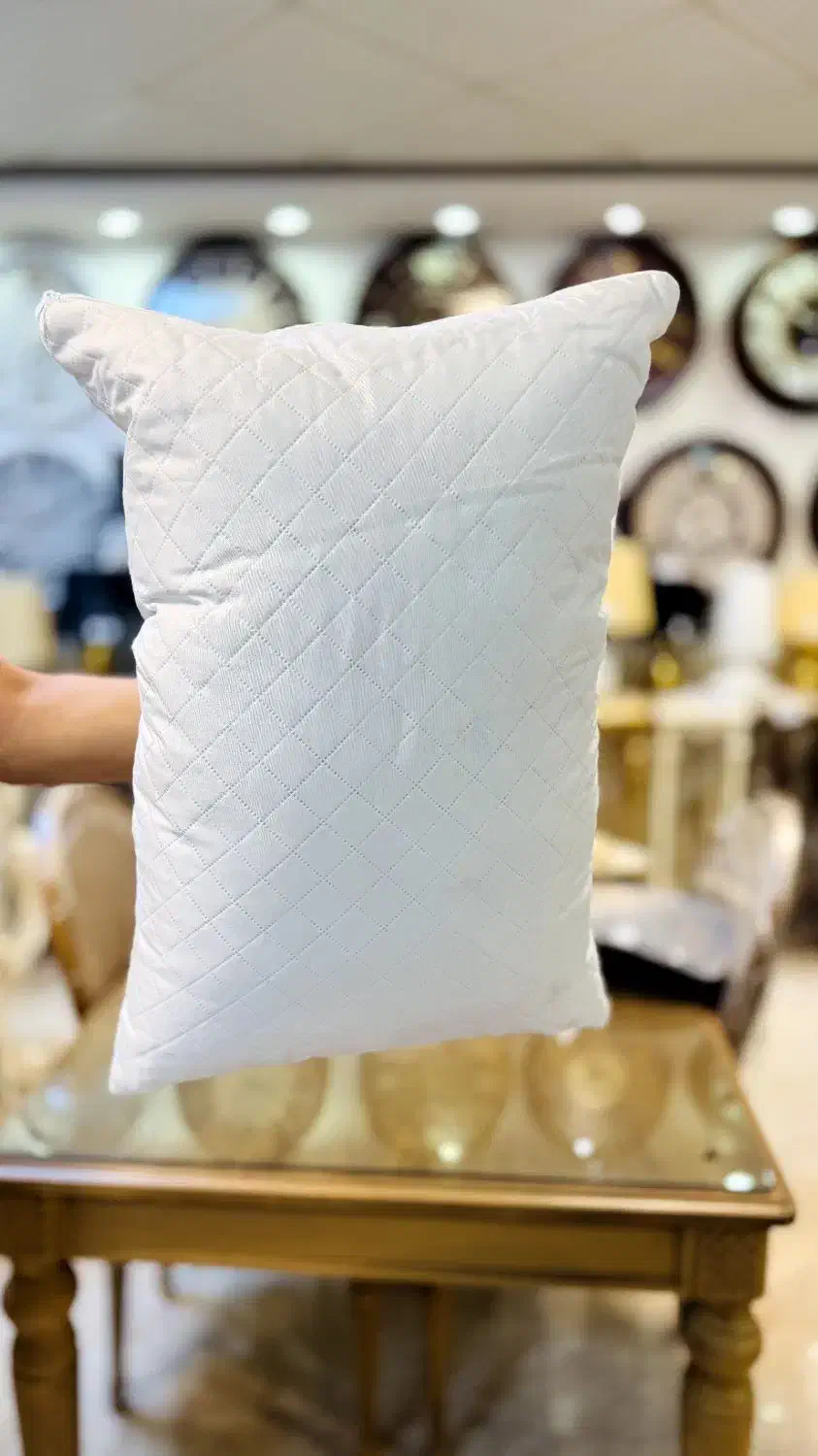 بالش الیافی یک کیلوگرمی با پارچه تترن|رختخواب، بالش، پتو|رشت, انصاری|دیوار