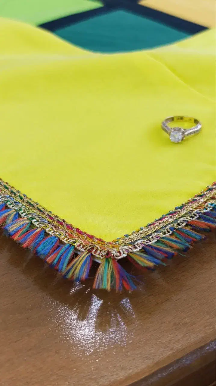 رومیزی چهل تکه دوزی|پرده، رانر، رومیزی|شیراز, سینما سعدی|دیوار