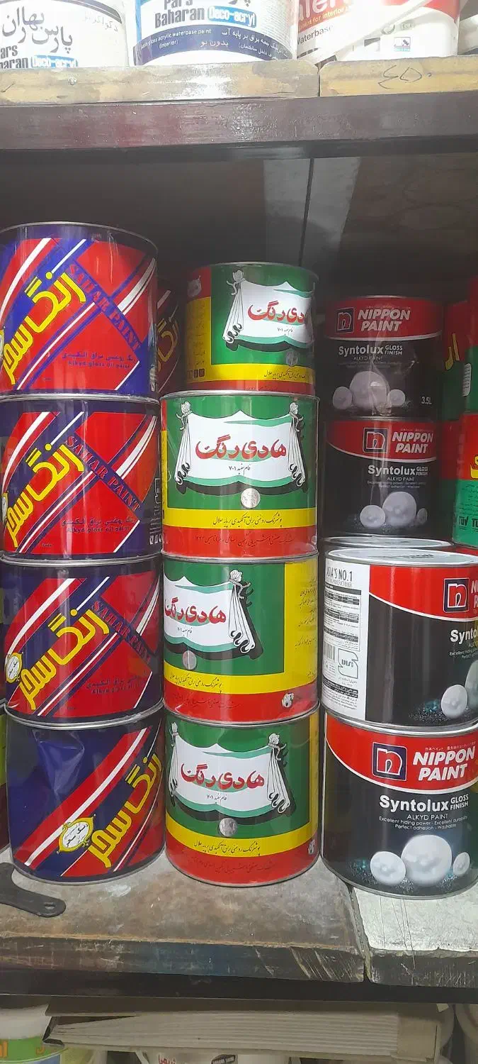 رنگ فروشی عبادنژاد *عمده و خرده* خیابان مدنی|مصالح و تجهیزات ساختمان|تهران, گرگان|دیوار