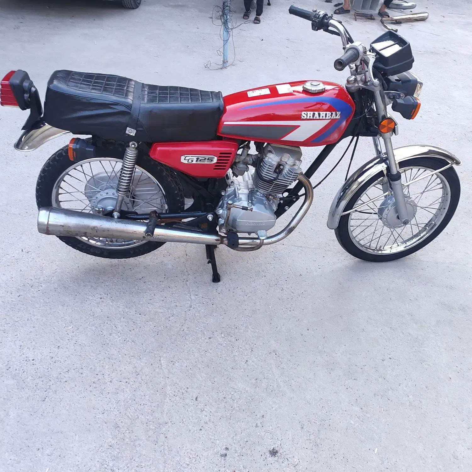 موتور پارکینگی پولی روغنی مدل 90|موتورسیکلت|بندر ماهشهر, |دیوار