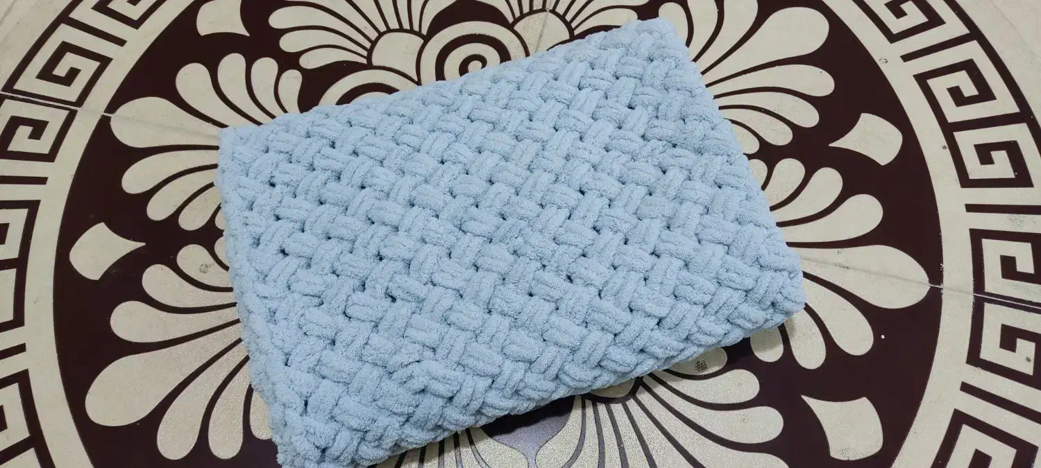 پتو دست بافت نوزادی|اسباب و اثاث بچه|خرم‌آباد, |دیوار