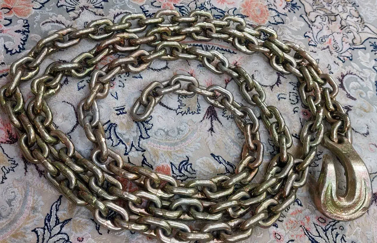 زنجیر قلاب کج فولادی آمریکایی 3 متری نو نو|ابزارآلات|تهران, نازی‌آباد|دیوار