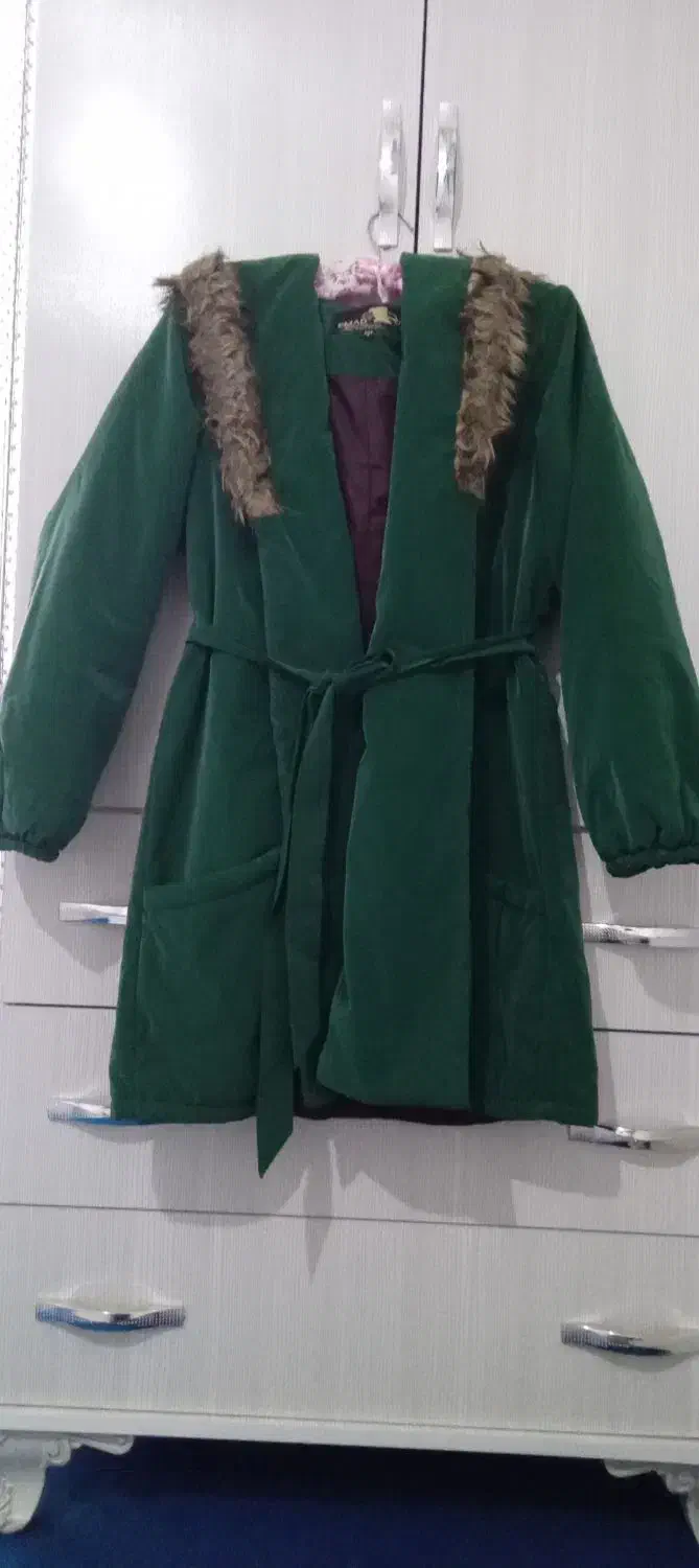 کاپشن درحد نو زیاد استفاده نشد سایز ۲ بزرگ|لباس|خاوران, |دیوار