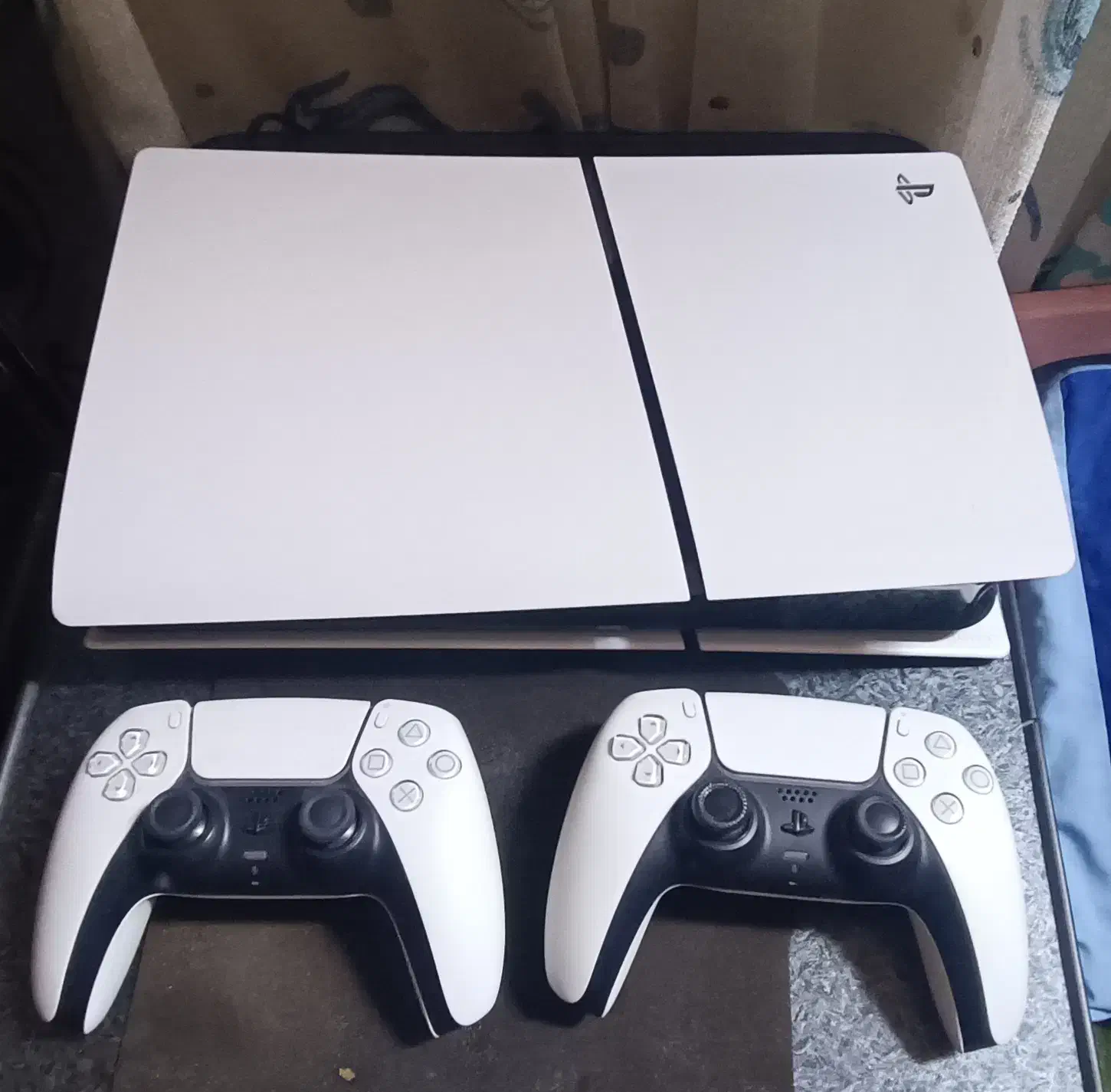 کنسول ps5 slim digital دو دسته + بازی و اکسسوری|کنسول، بازی ویدئویی و آنلاین|قائم‌شهر, |دیوار