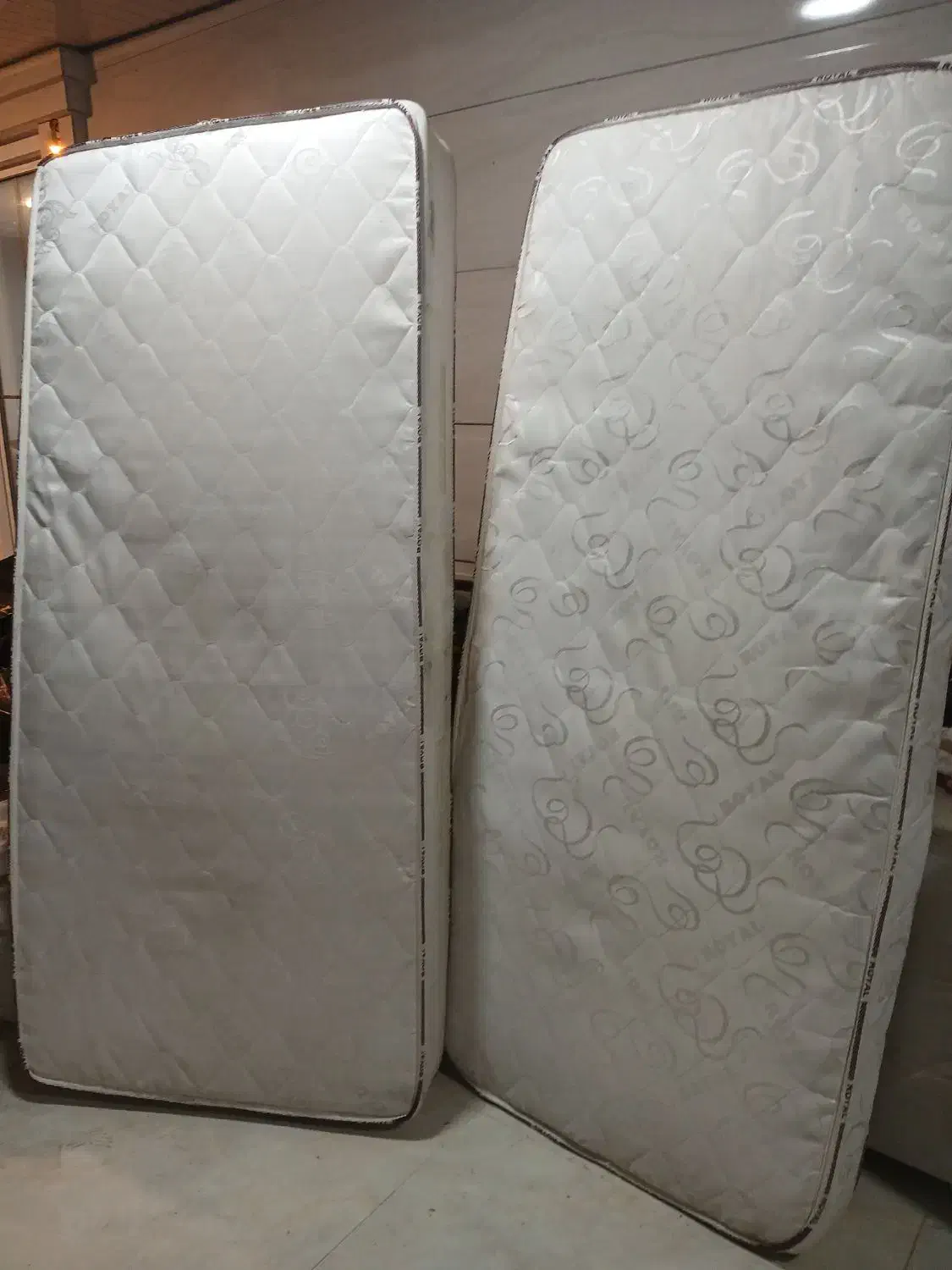 دوتا تشک نوجوان بسیار تمیز|تشک تختخواب|صومعهسرا, |دیوار