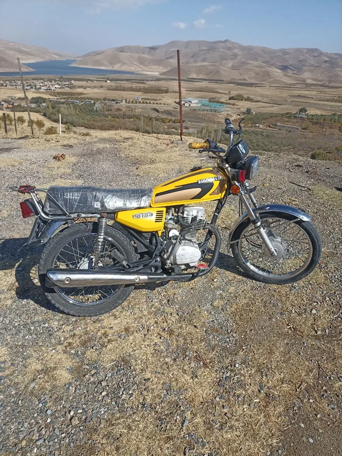 موتور ۱۵۰ مزاییده معاوضه با اسب|موتورسیکلت|ارومیه, |دیوار