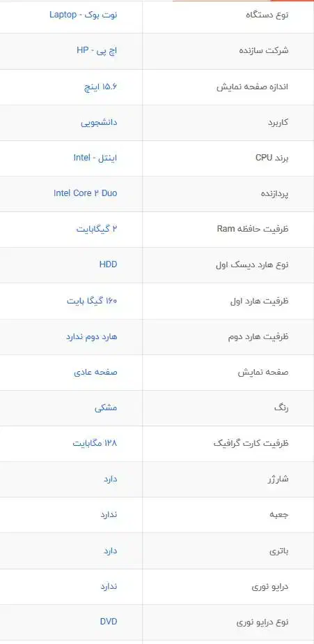 لپتاپ اچ پی پرو بوک HP 4510|رایانه همراه|لیکک, |دیوار