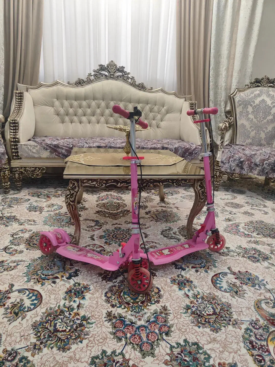 اسکوتر سه چرخ تاشو در حد نو|دوچرخه، اسکیت، اسکوتر|قدس, شهر‌قدس|دیوار