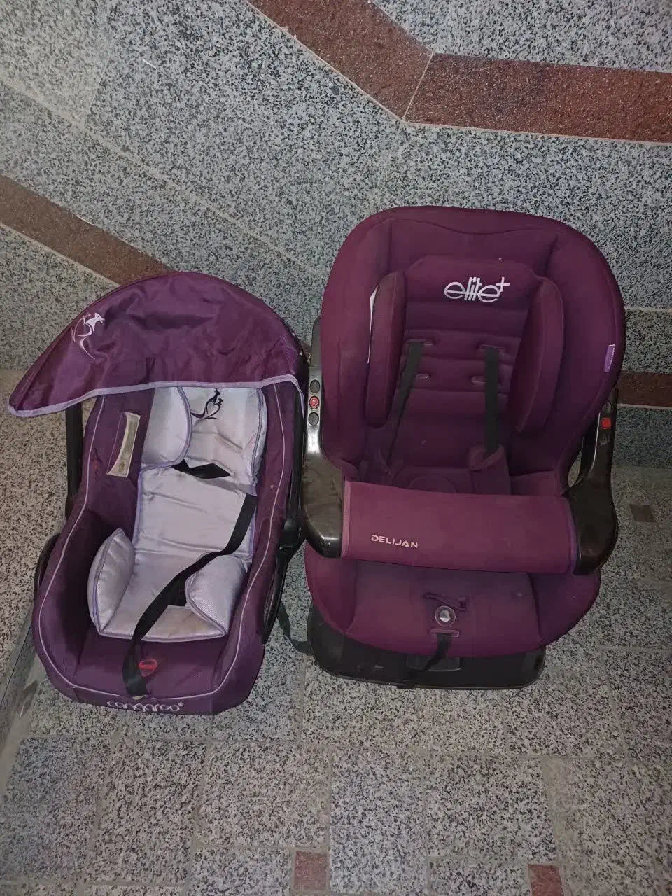 صندلی ماشین و کریر کودک|تخت و صندلی بچه|قم, زنبیل آباد|دیوار