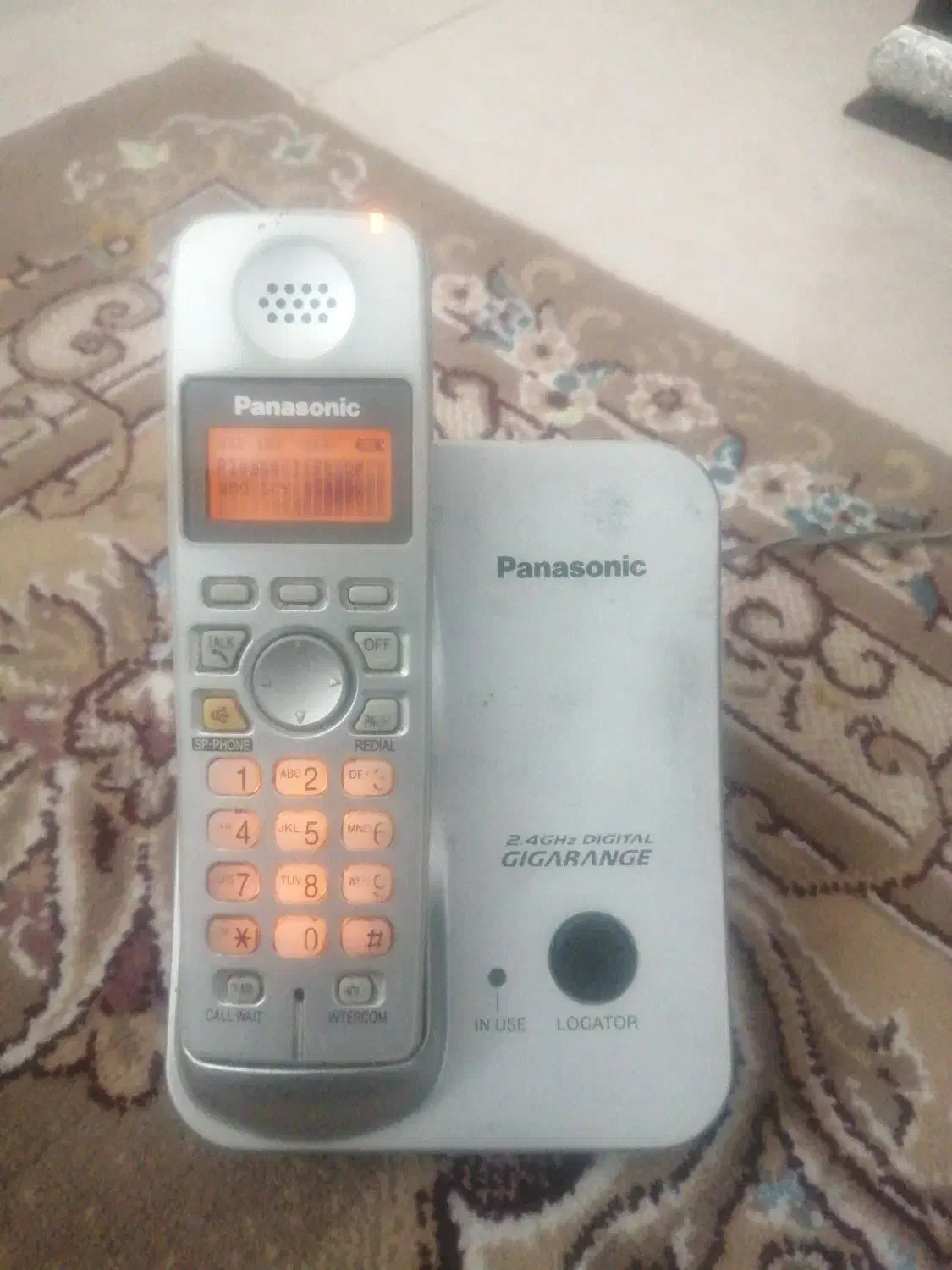 تلفن بیسیم پاناسونیک|تلفن رومیزی|کاشمر, |دیوار