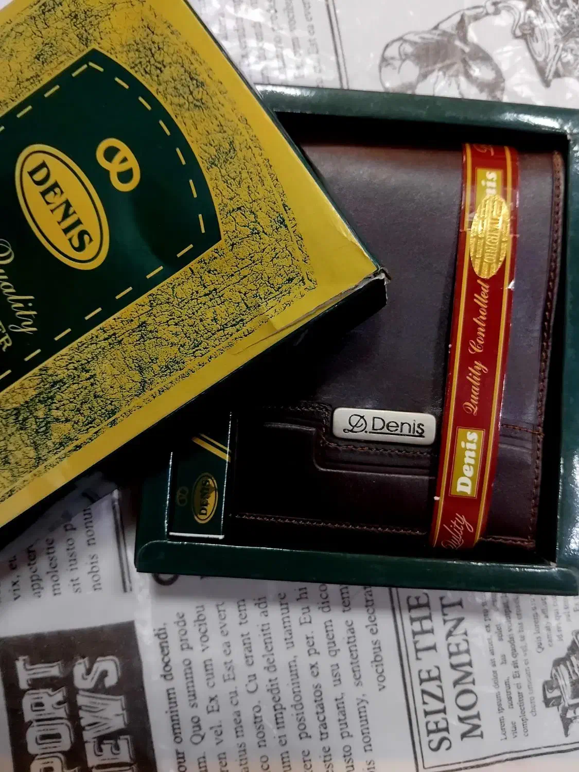 کیف پول چرم مردانه|کیف، کفش، کمربند|ری, سرتخت|دیوار