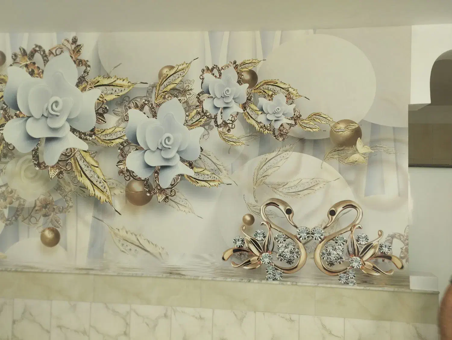 کاغذ دیواری و نقاشی ساختمان|خدمات پیشه و مهارت|قم, زاد|دیوار