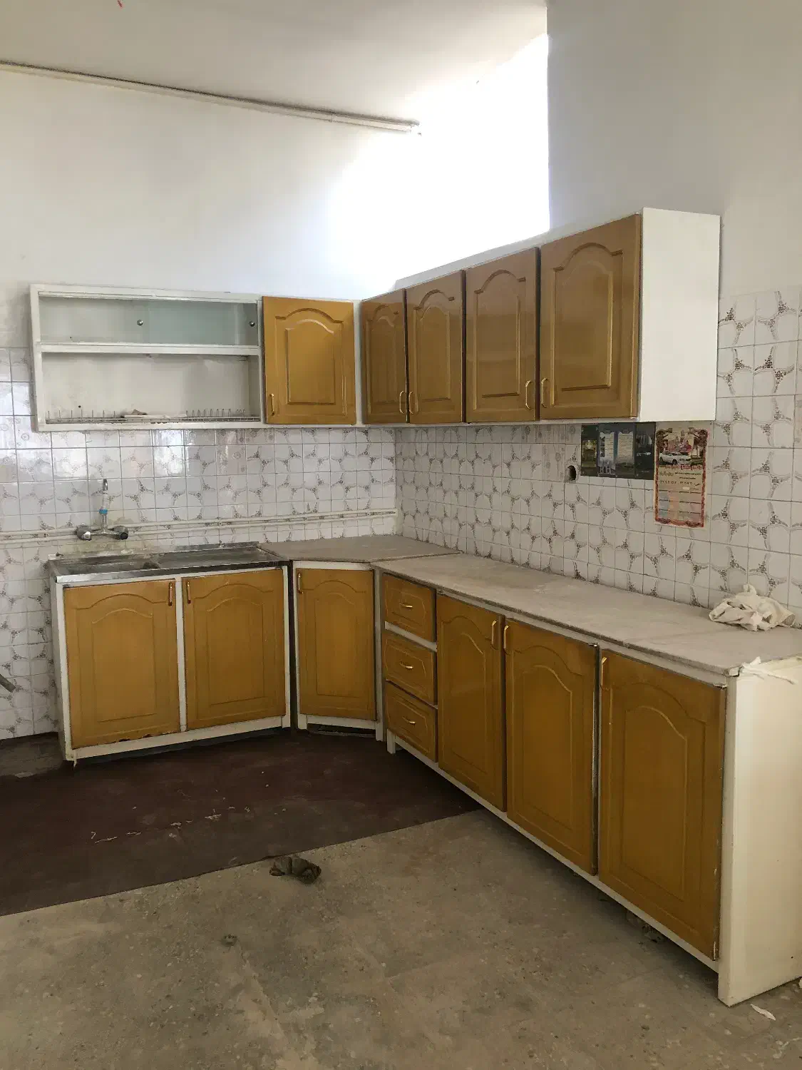 کابینت کامل فلزی بالا و پایین|مصالح و تجهیزات ساختمان|تربتحیدریه, سیلوی گندم|دیوار