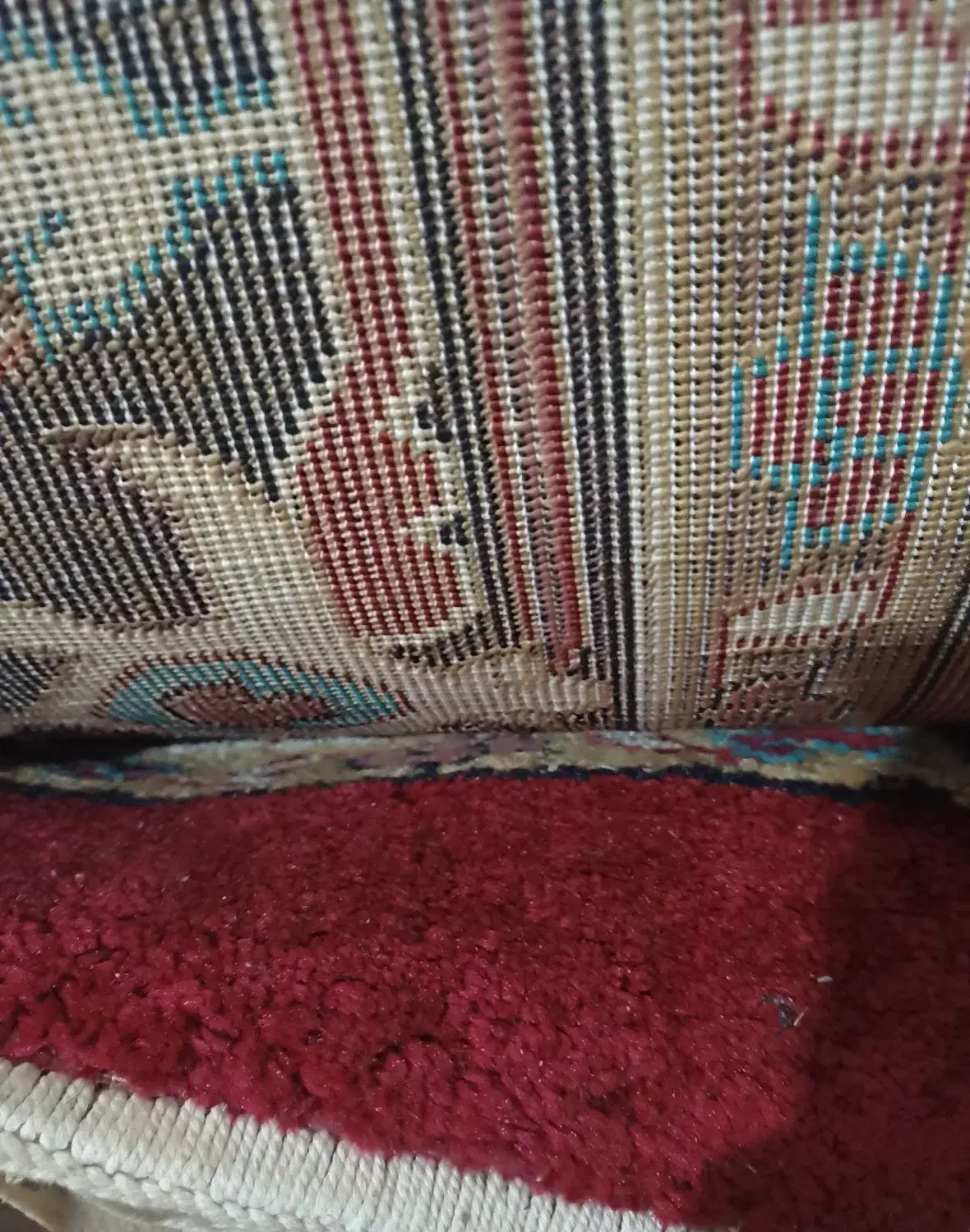 فرش|فرش|مسجد سلیمان, |دیوار