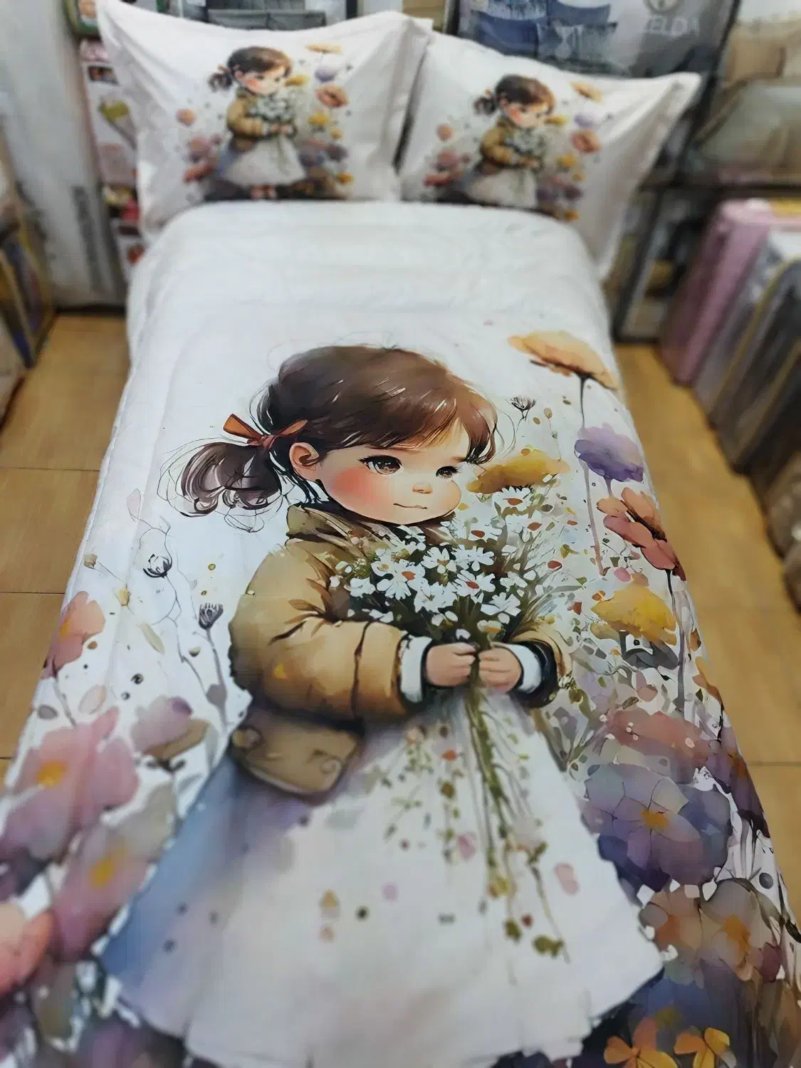 فروش روتختی دختر مزرعه پکلایف اصل ضدحساسیت|رختخواب، بالش، پتو|اهواز, گلستان|دیوار